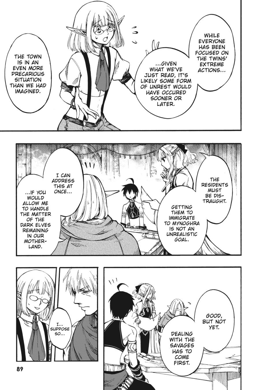 Isekai Mokushiroku Mynoghra: Hametsu no Bunmei de Hajimeru Sekai Seifuku Chap 13 - Next Chap 14