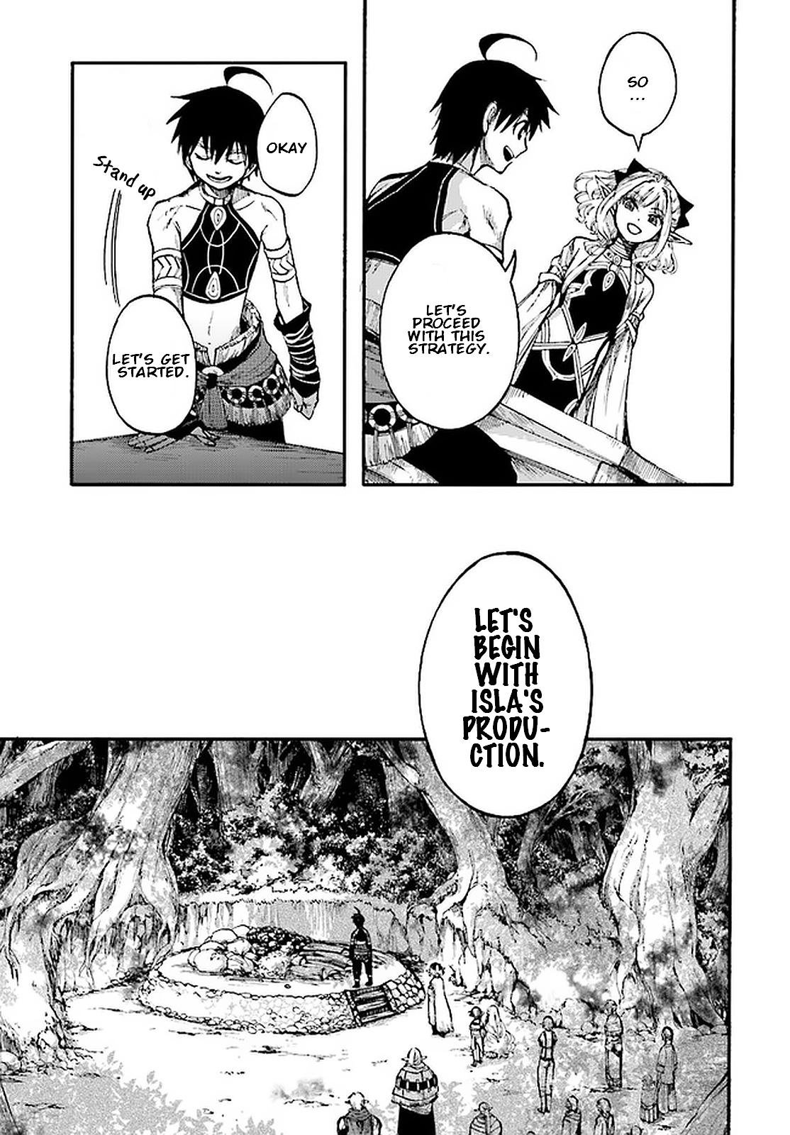 Isekai Mokushiroku Mynoghra: Hametsu no Bunmei de Hajimeru Sekai Seifuku Chap 13.1 - Next Chap 14.1