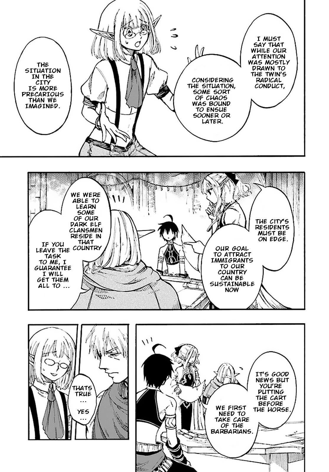 Isekai Mokushiroku Mynoghra: Hametsu no Bunmei de Hajimeru Sekai Seifuku Chap 13.1 - Next Chap 14.1