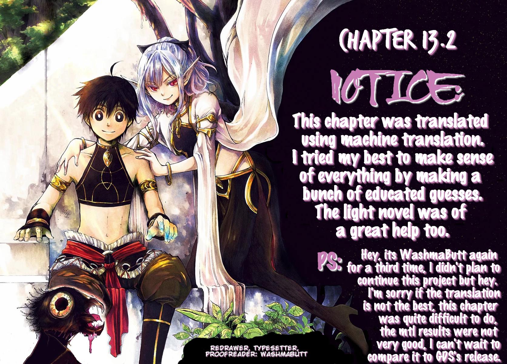 Isekai Mokushiroku Mynoghra: Hametsu no Bunmei de Hajimeru Sekai Seifuku Chap 13.2 - Next Chap 14.2