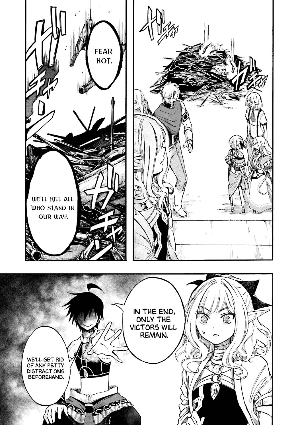 Isekai Mokushiroku Mynoghra: Hametsu no Bunmei de Hajimeru Sekai Seifuku Chap 24 - Next Chap 25