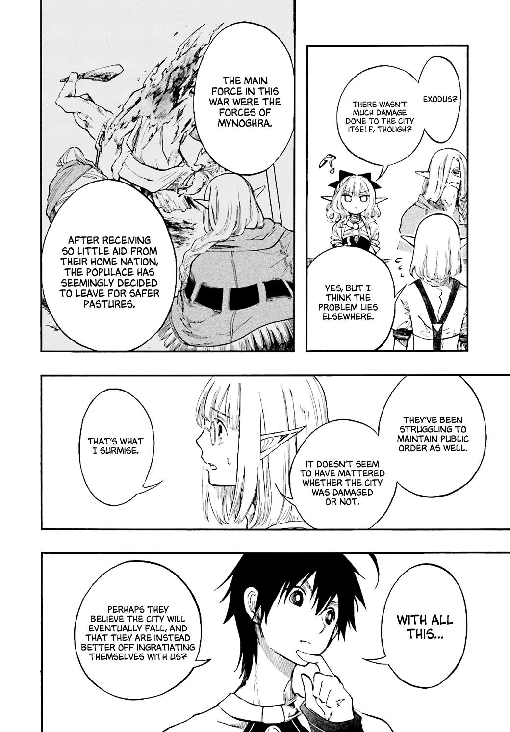 Isekai Mokushiroku Mynoghra: Hametsu no Bunmei de Hajimeru Sekai Seifuku Chap 25 - Next Chap 26