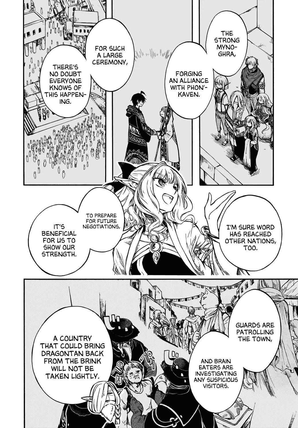 Isekai Mokushiroku Mynoghra: Hametsu no Bunmei de Hajimeru Sekai Seifuku Chap 28 - Next Chap 29