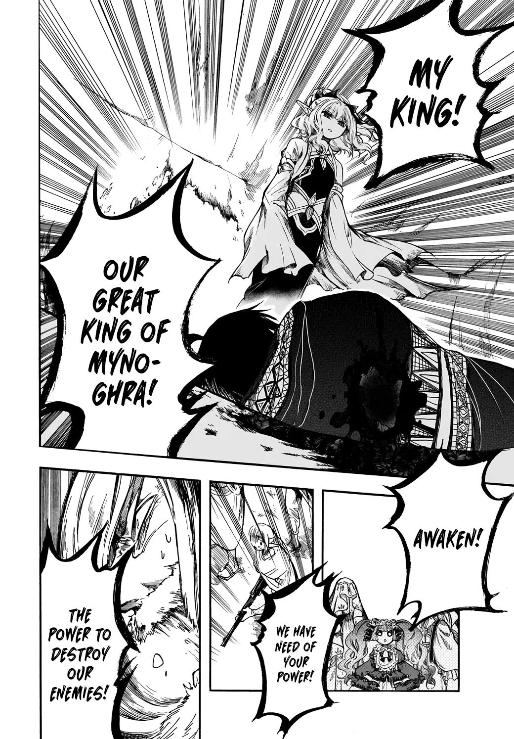 Isekai Mokushiroku Mynoghra: Hametsu no Bunmei de Hajimeru Sekai Seifuku Chap 29 - Next Chap 30