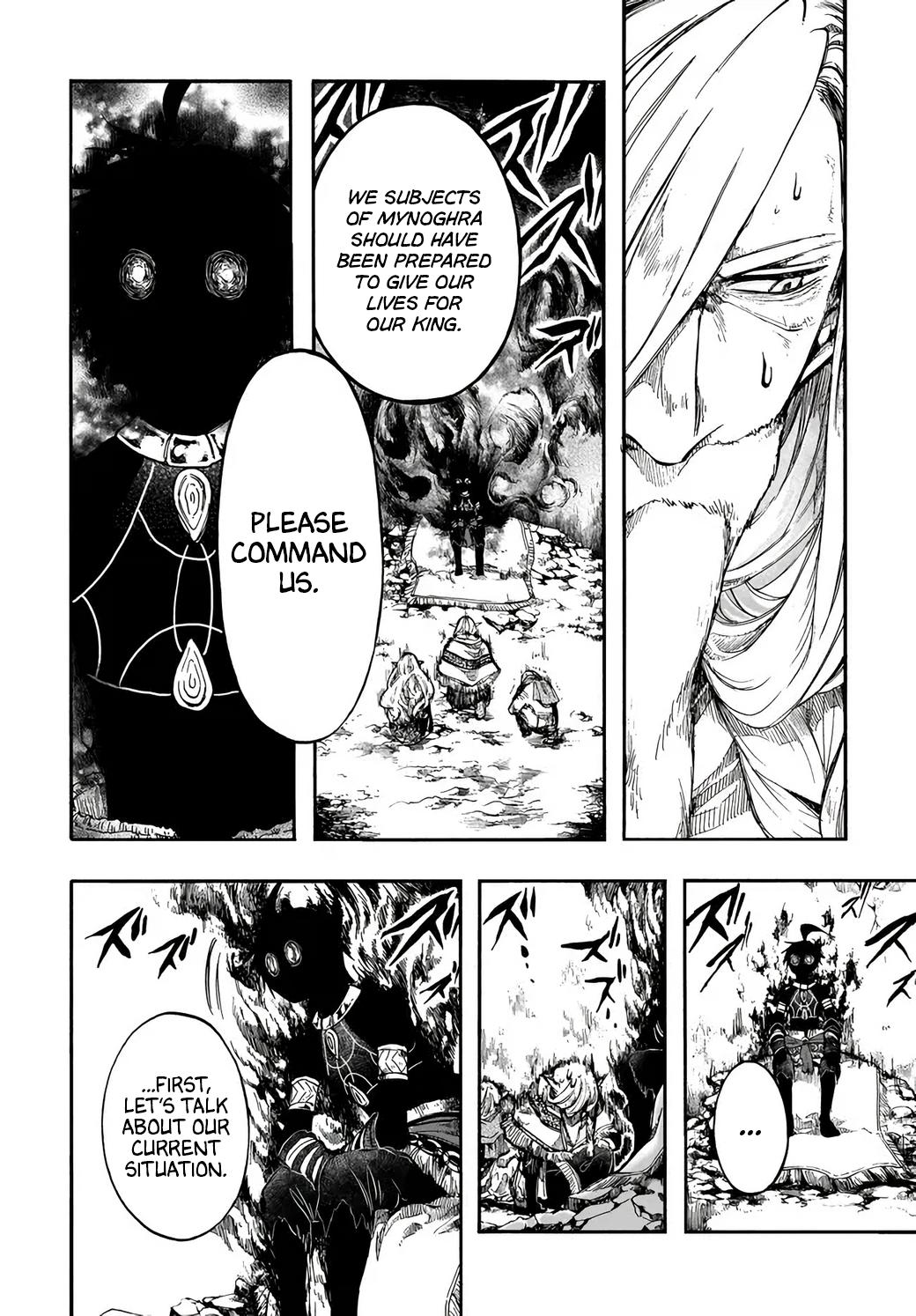 Isekai Mokushiroku Mynoghra: Hametsu no Bunmei de Hajimeru Sekai Seifuku Chap 30 - Next Chap 31