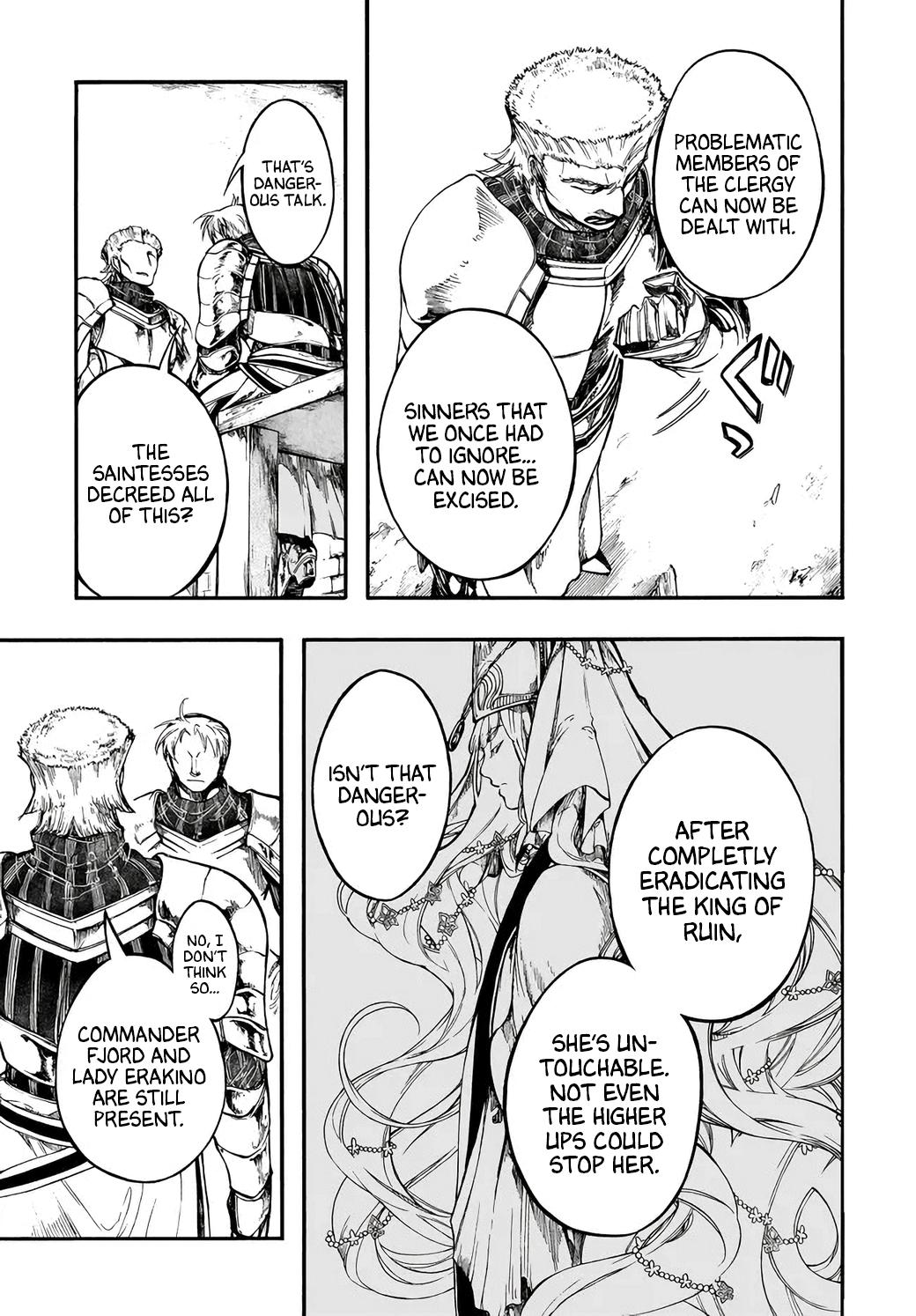 Isekai Mokushiroku Mynoghra: Hametsu no Bunmei de Hajimeru Sekai Seifuku Chap 31 - Next Chap 32