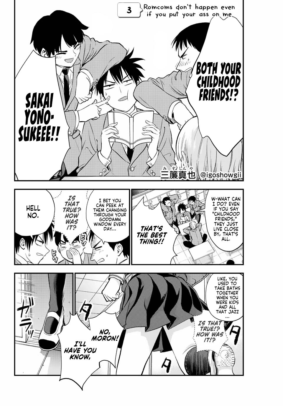Osananajimi to wa Romcom ni Naranai Chap 3 - Next Chap 4