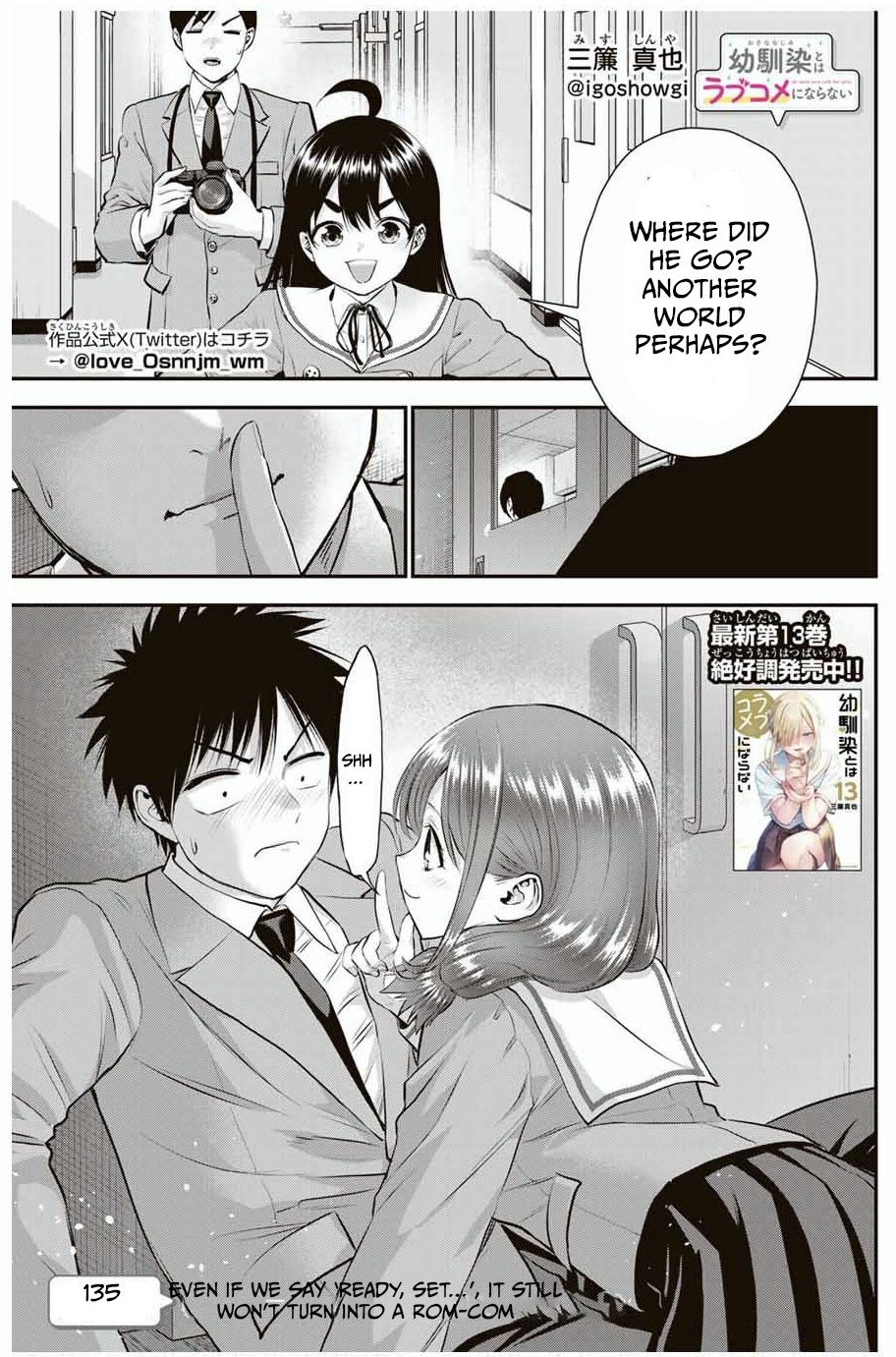 Osananajimi to wa Romcom ni Naranai Chap 135 - Next Chap 136