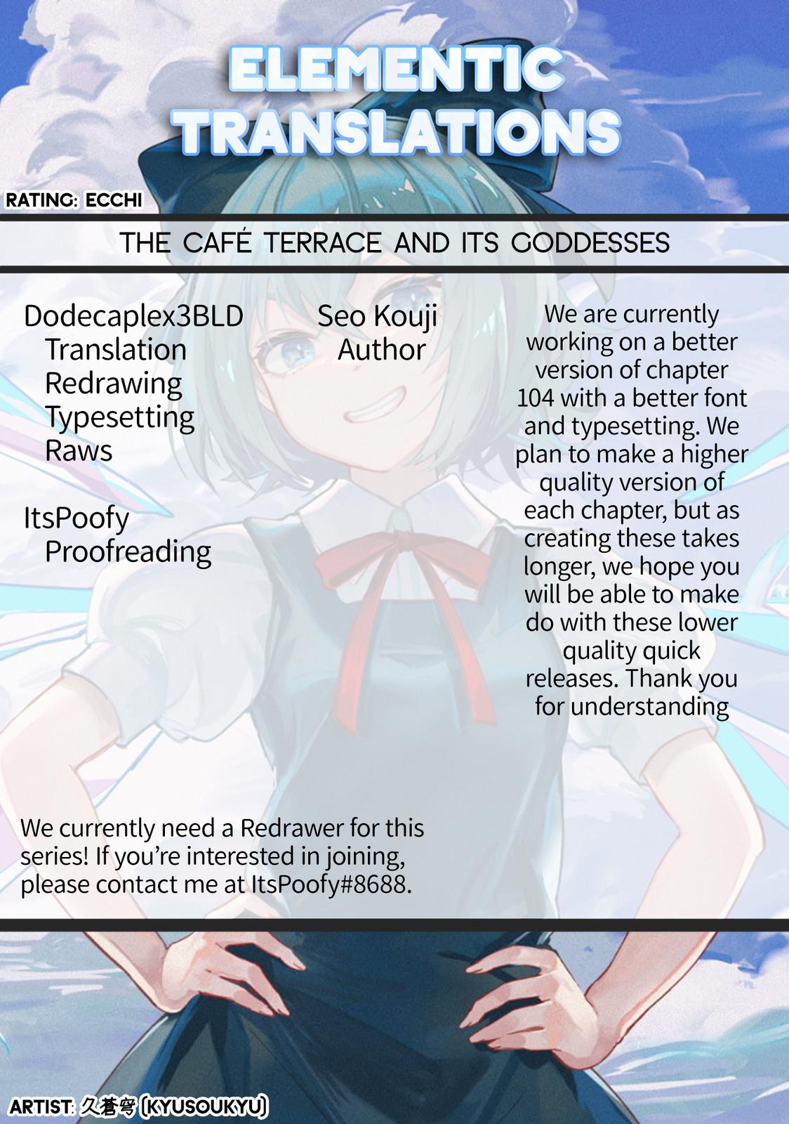 Megami no Café Terrace Chap 105 - Next Chap 106