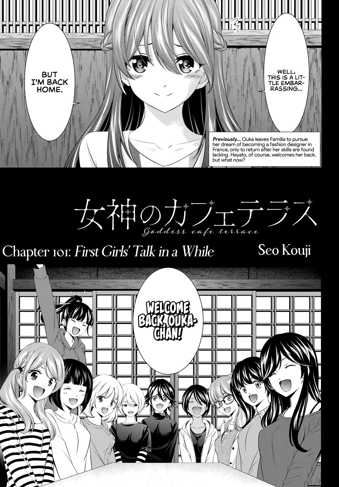 Megami no Café Terrace Chap 101 - Next Chap 102