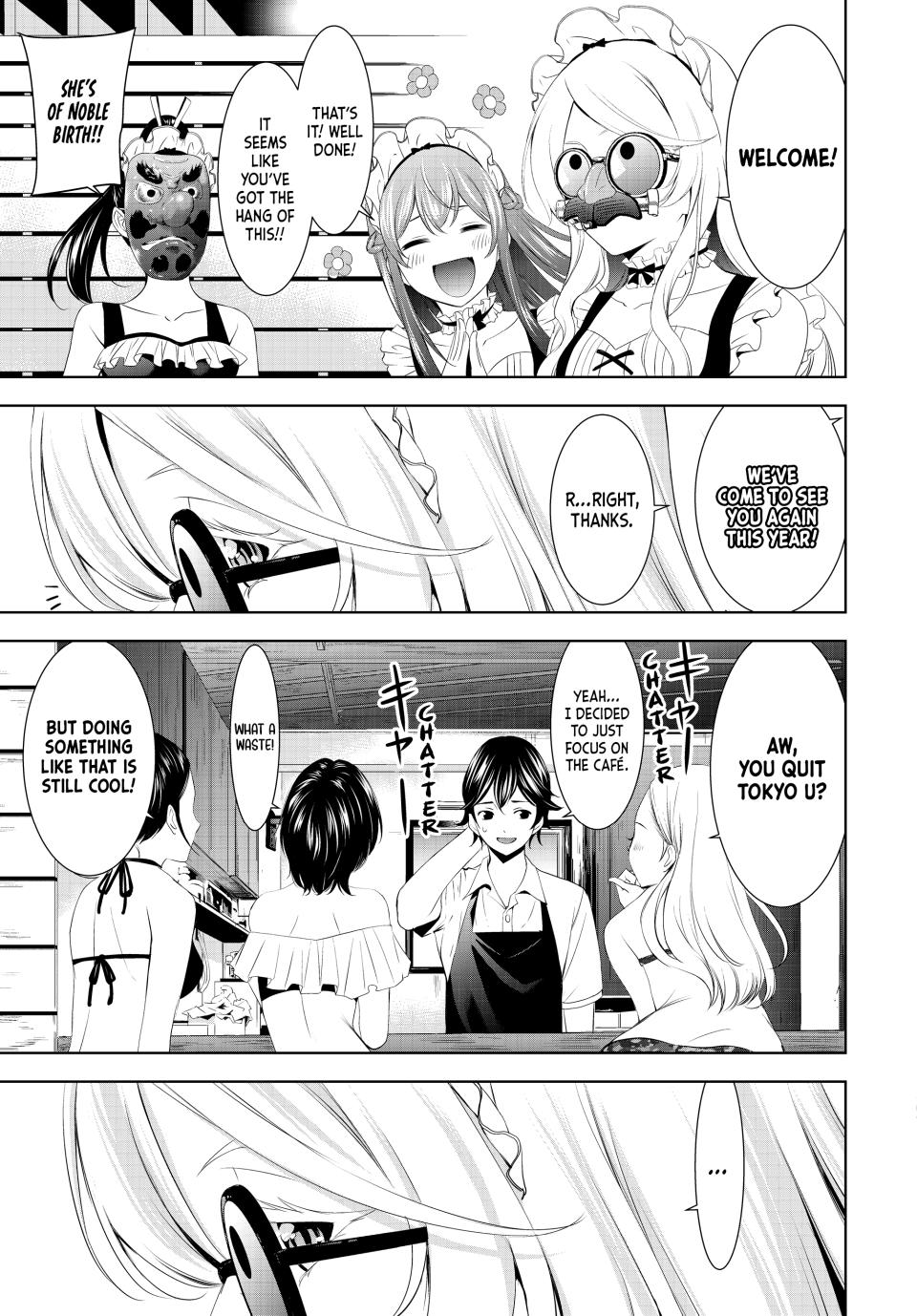 Megami no Café Terrace Chap 140 - Next Chap 141