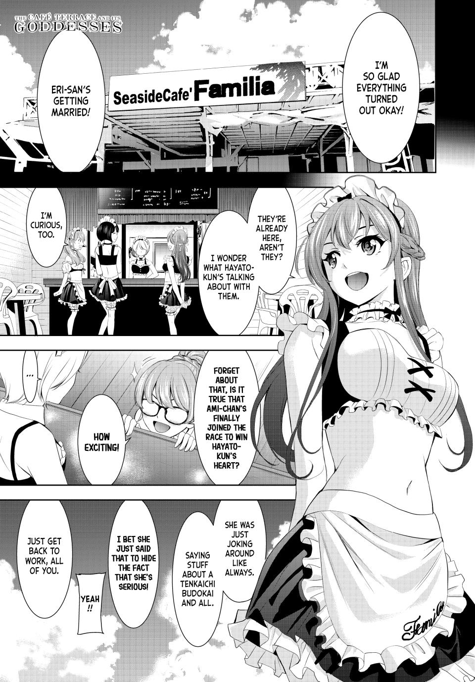 Megami no Café Terrace Chap 158 - Next Chap 159