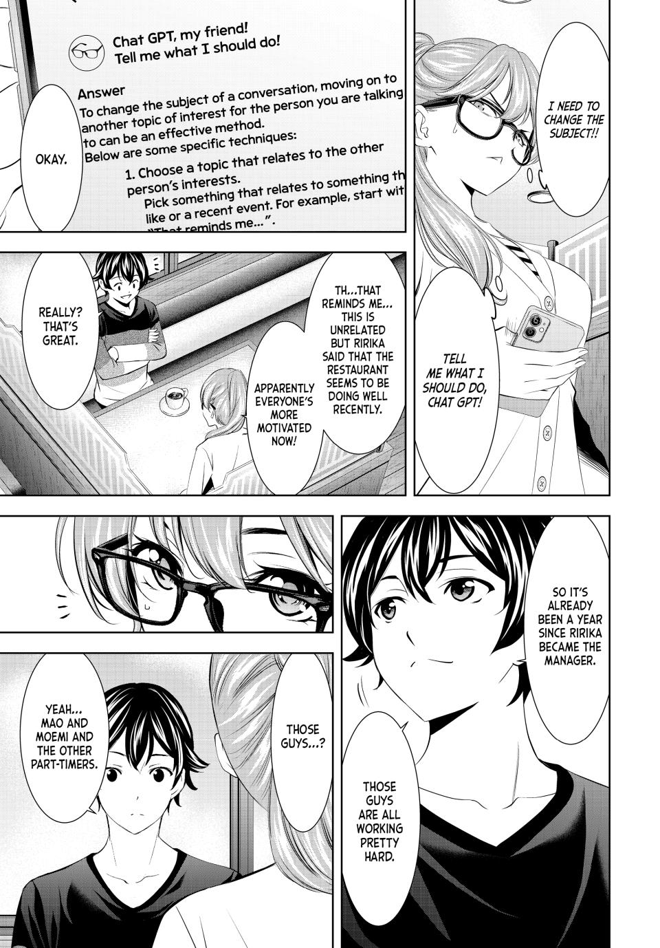 Megami no Café Terrace Chap 199 - Next Chap 200