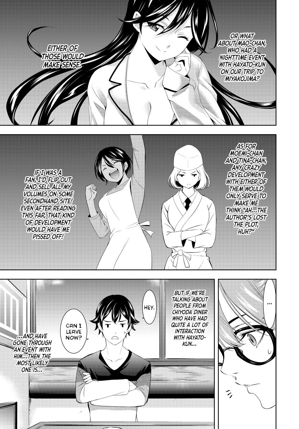 Megami no Café Terrace Chap 199 - Next Chap 200