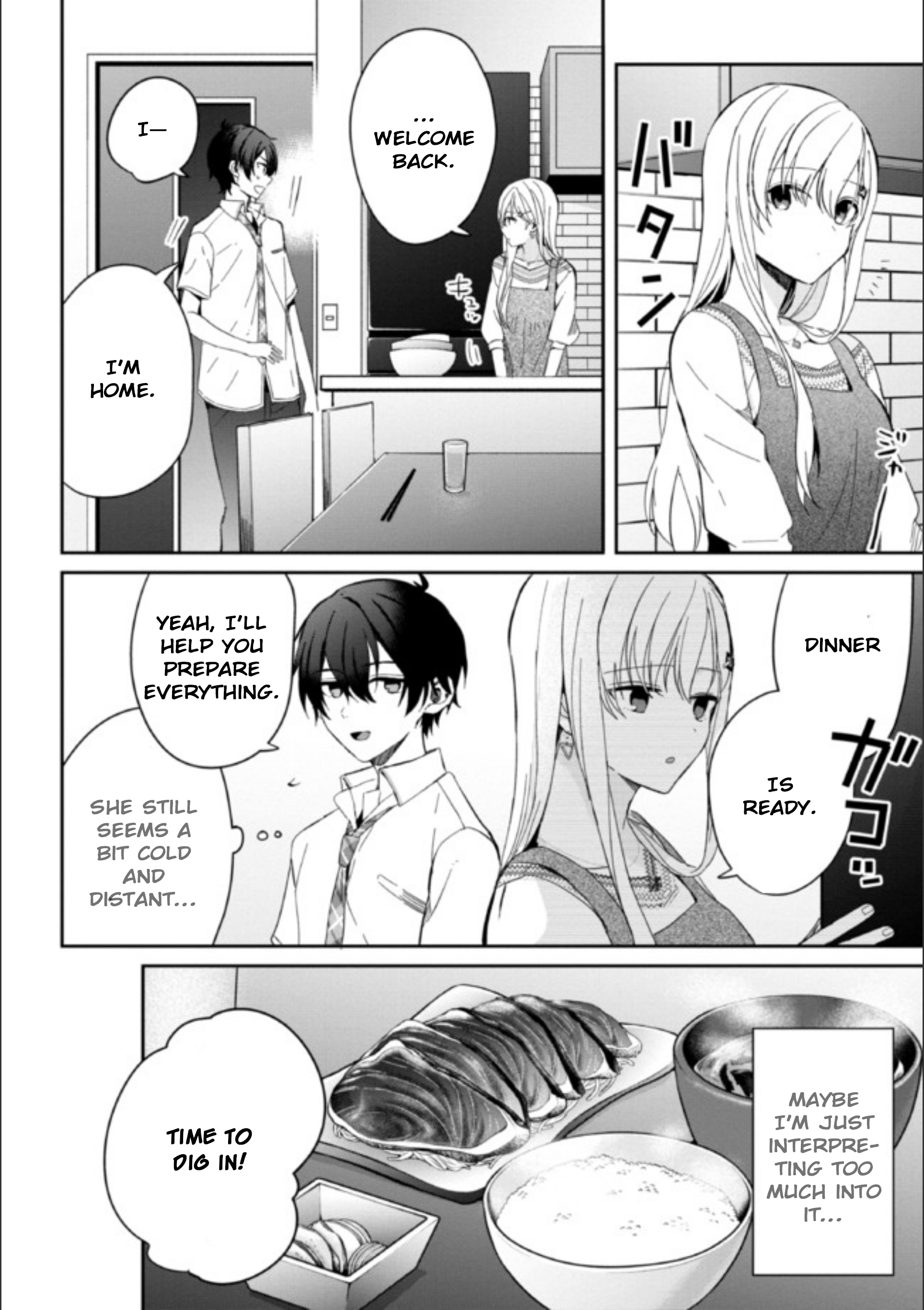 Gimai Seikatsu Chap 6.2 - Next Chap 7.2