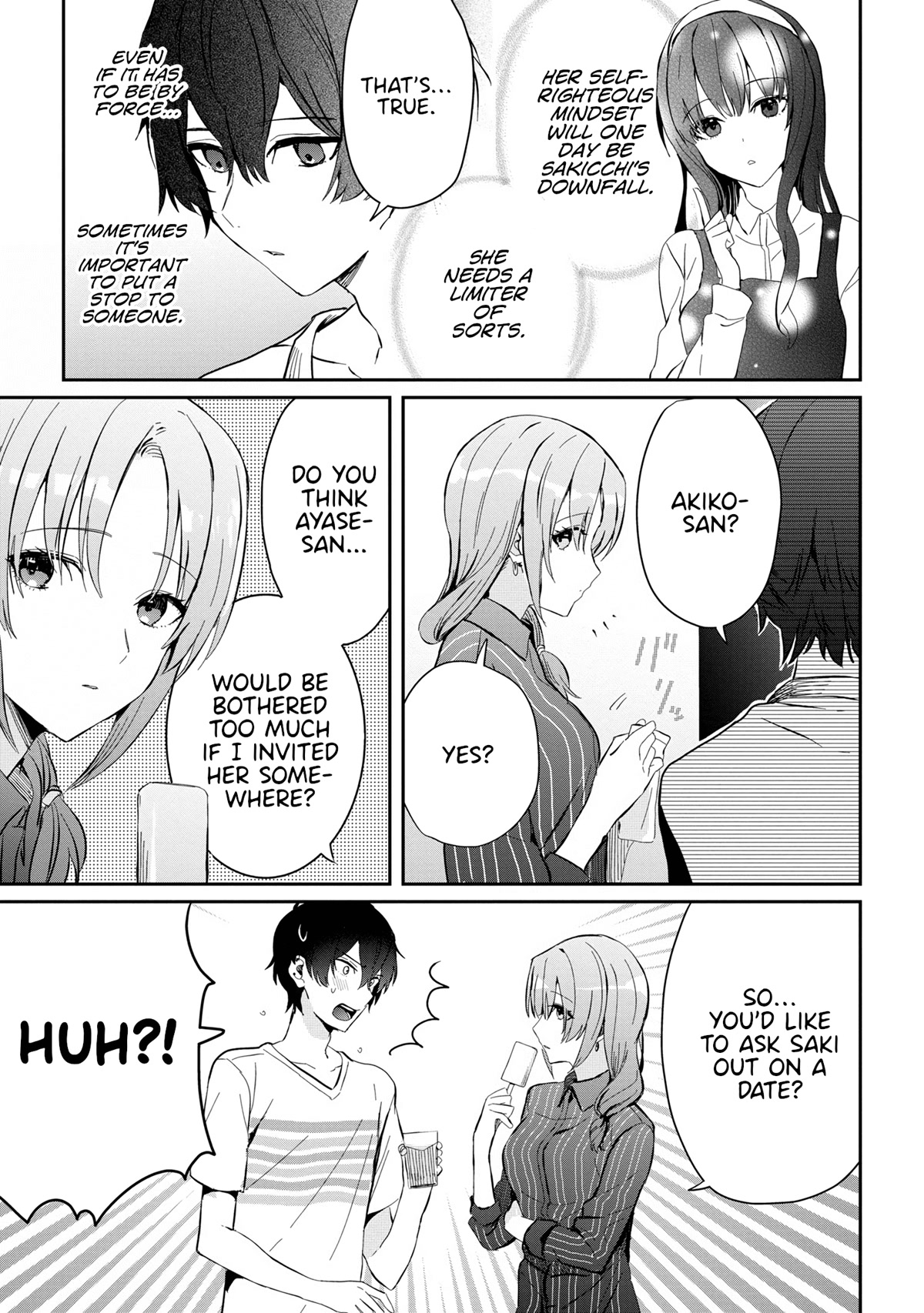Gimai Seikatsu Chap 14.1 - Next Chap 15.1