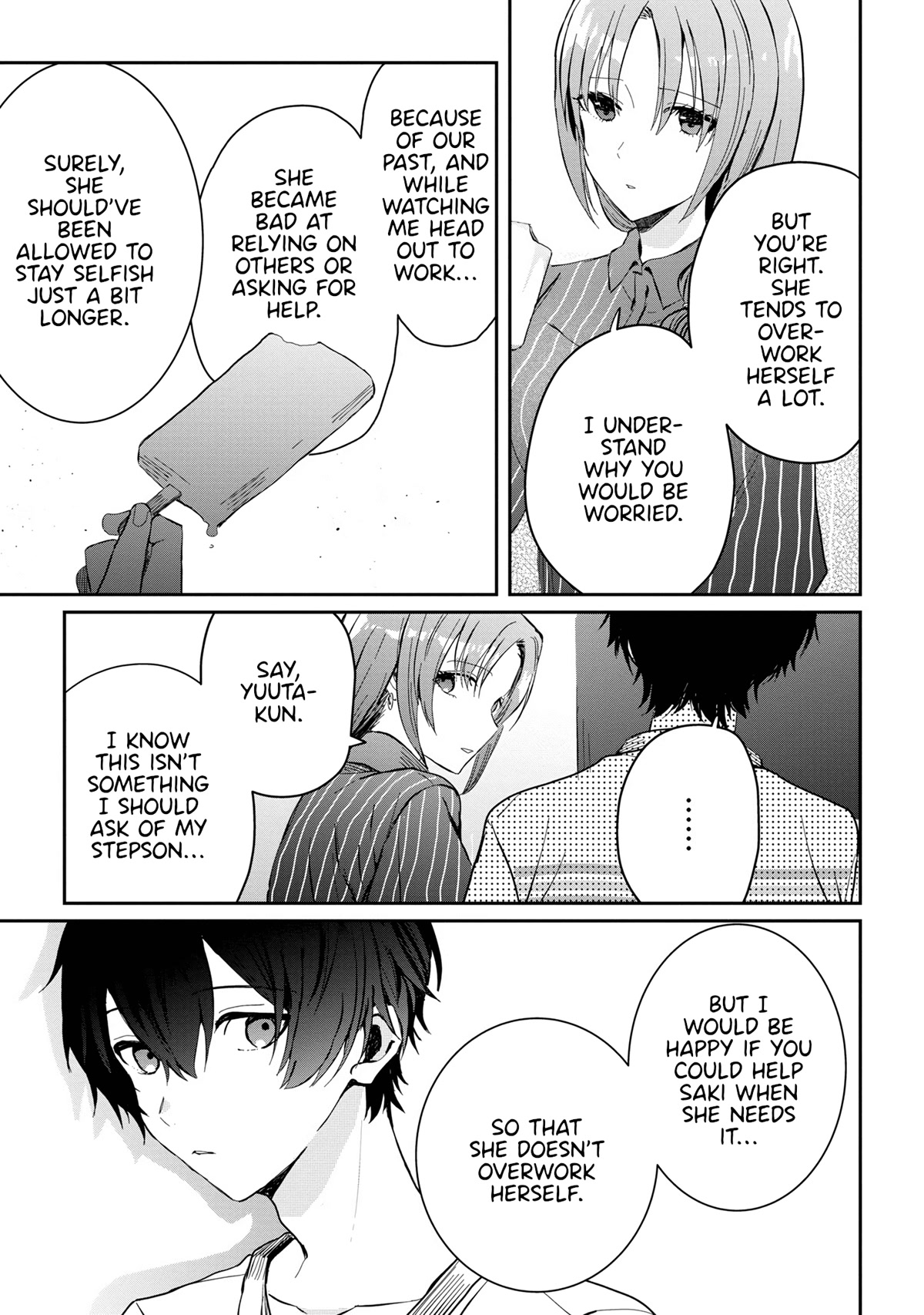 Gimai Seikatsu Chap 14.1 - Next Chap 15.1