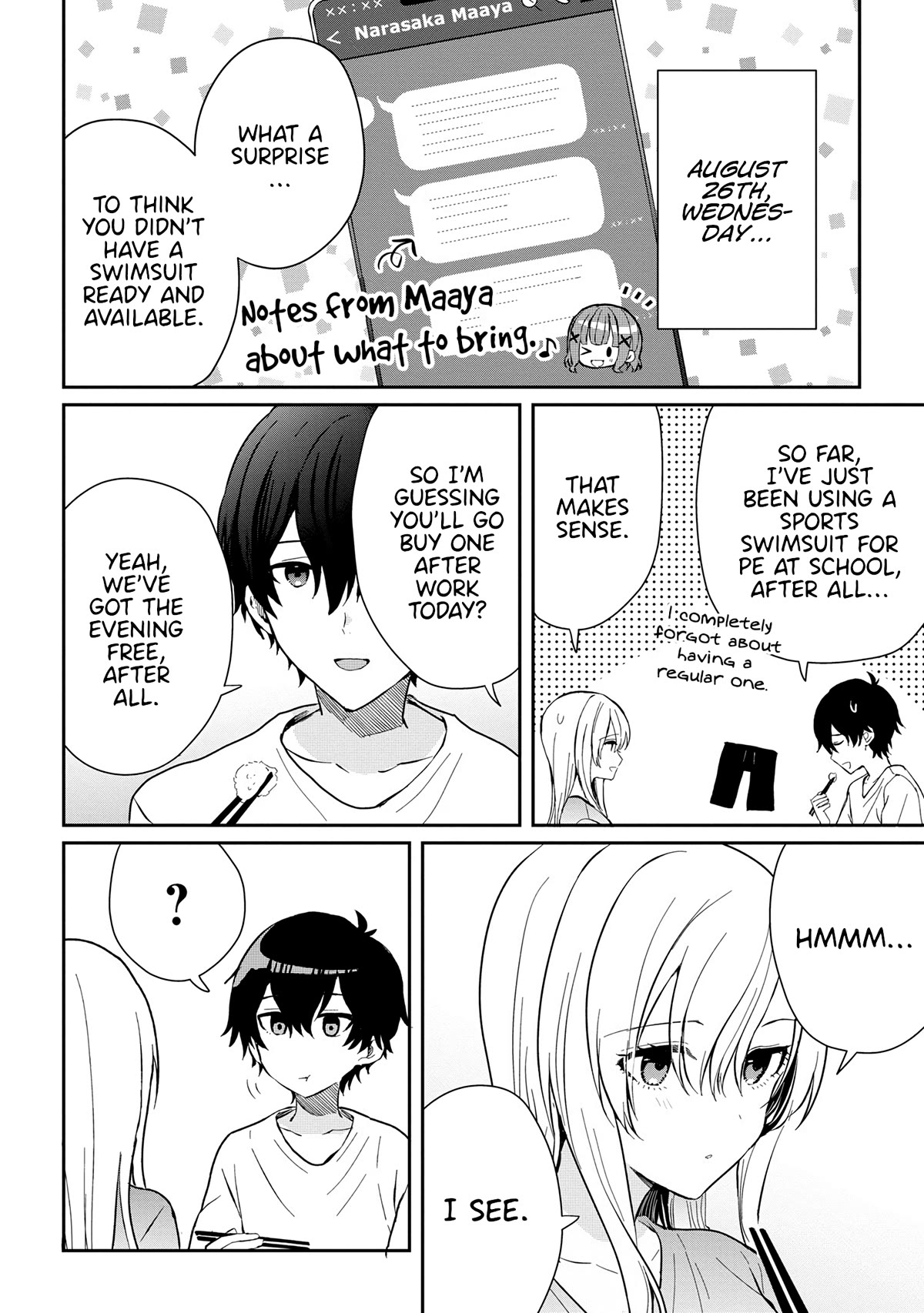 Gimai Seikatsu Chap 15.2 - Next Chap 16.2