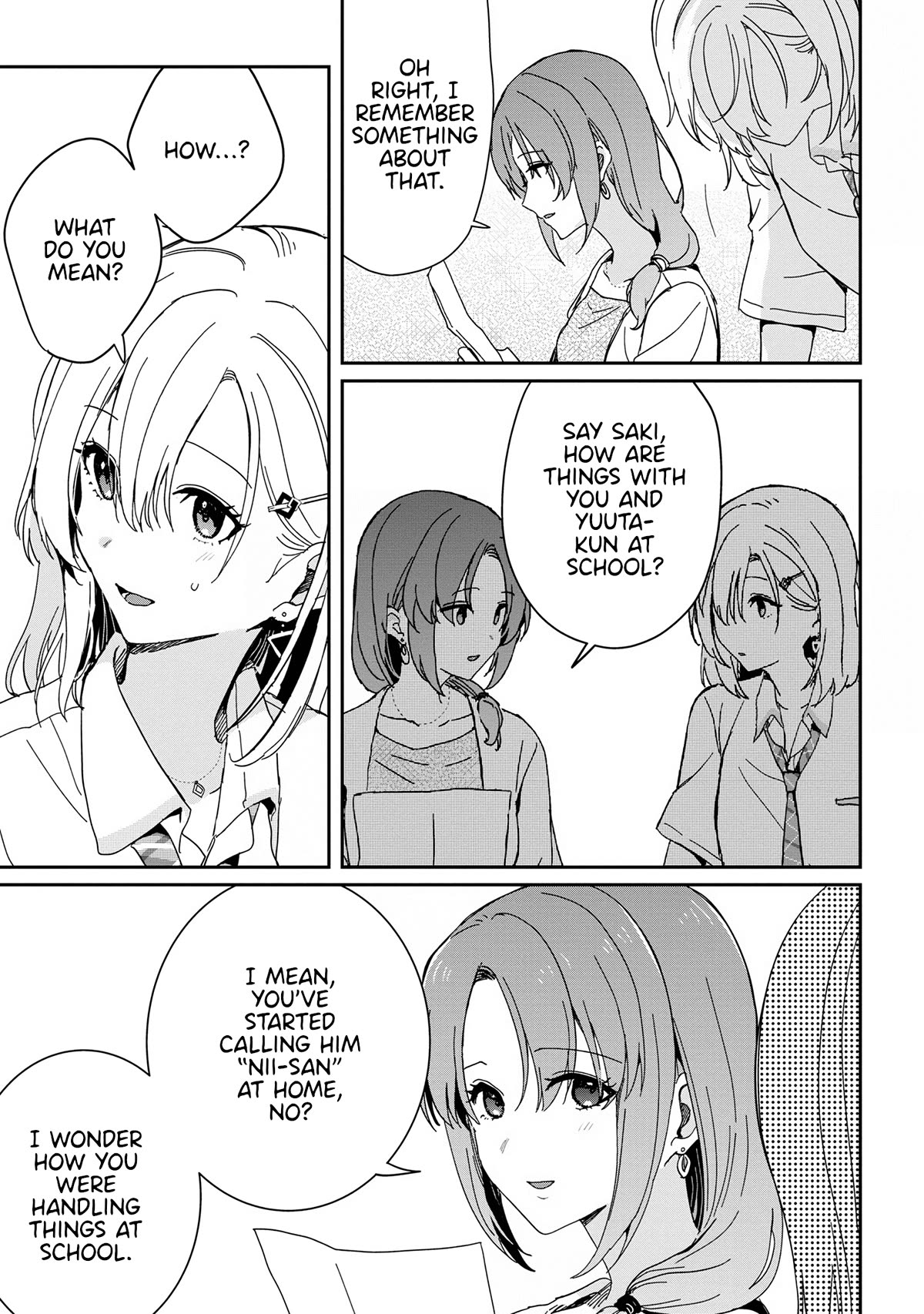 Gimai Seikatsu Chap 18.1 - Next Chap 19.1