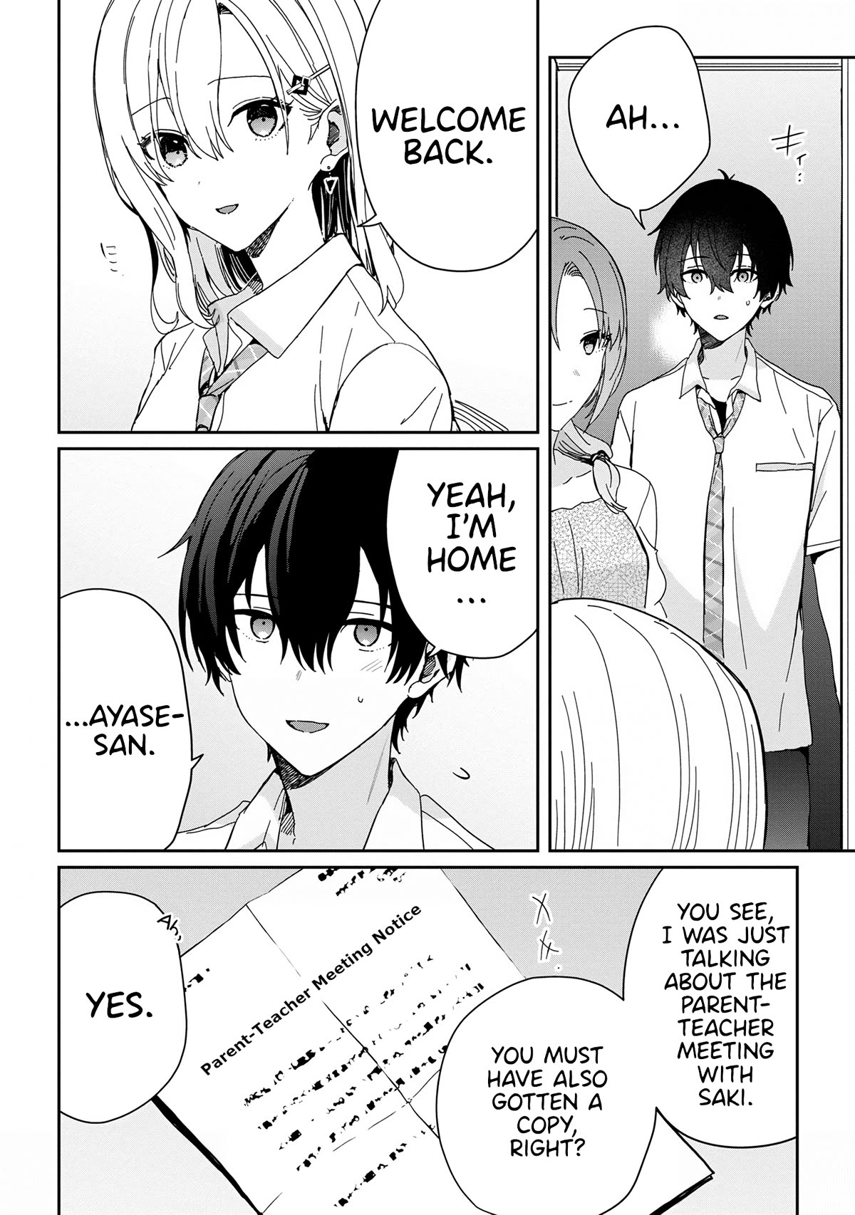 Gimai Seikatsu Chap 18.2 - Next Chap 19.2