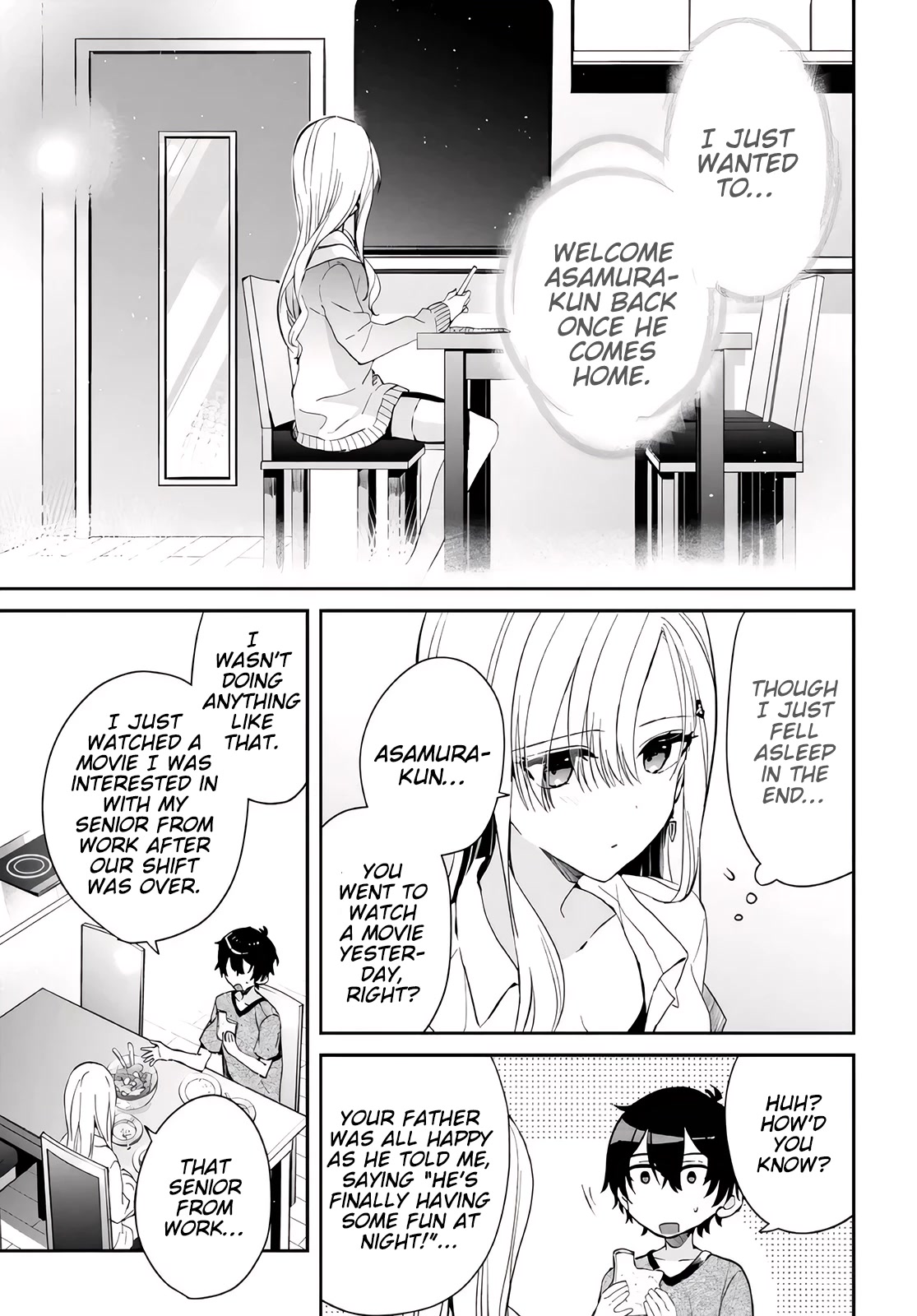 Gimai Seikatsu Chap 10.1 - Next Chap 11.1