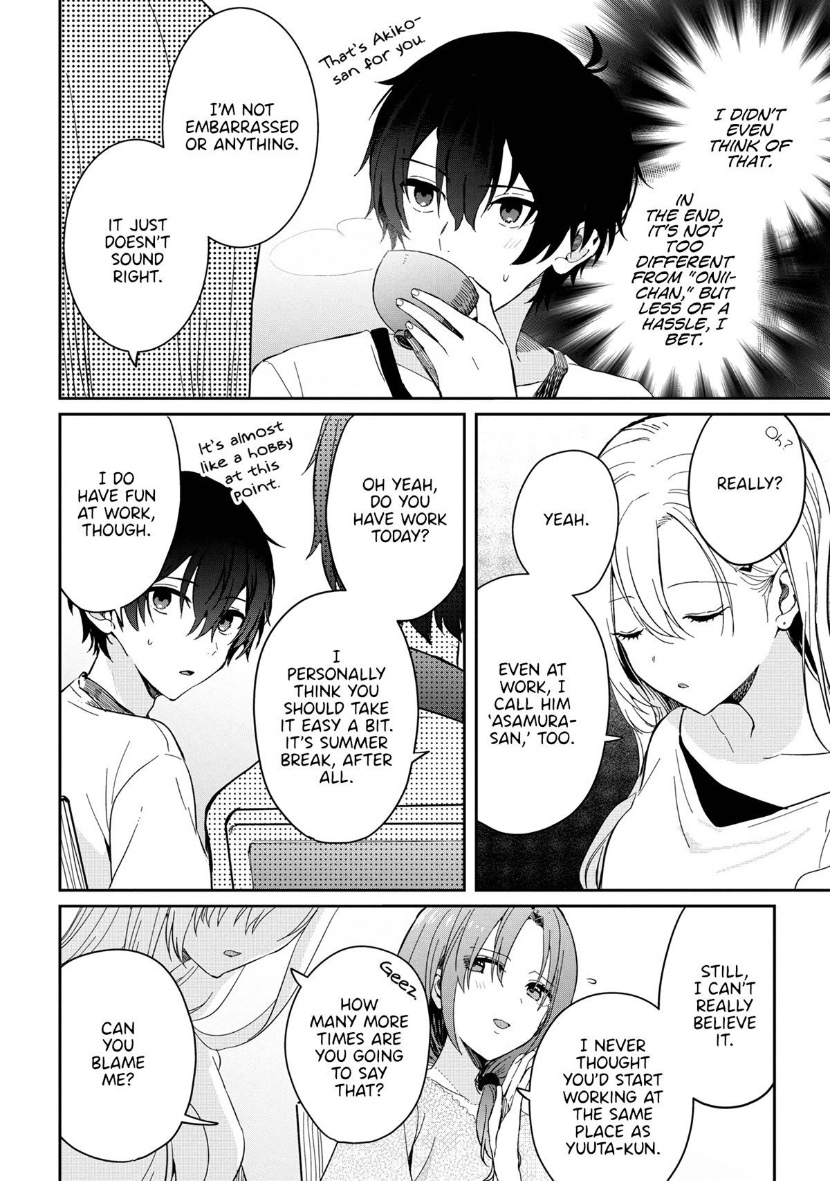 Gimai Seikatsu Chap 12.1 - Next Chap 13.1