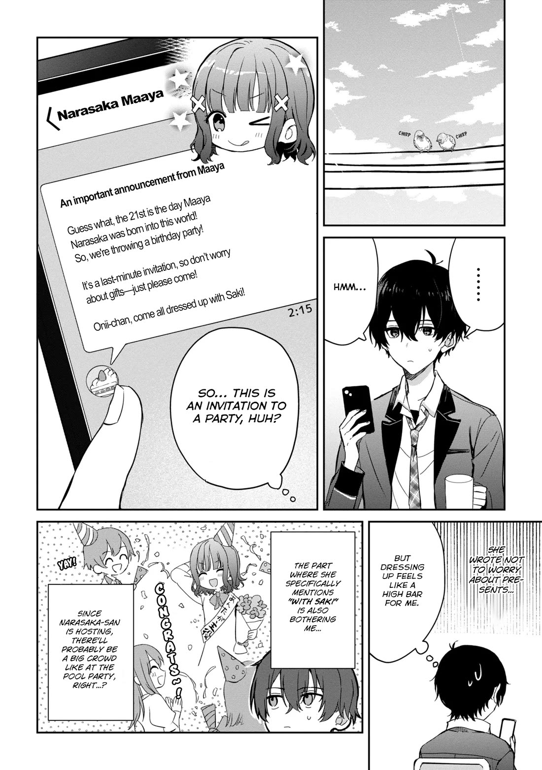 Gimai Seikatsu Chap 24.2 - Next Chap 25.2