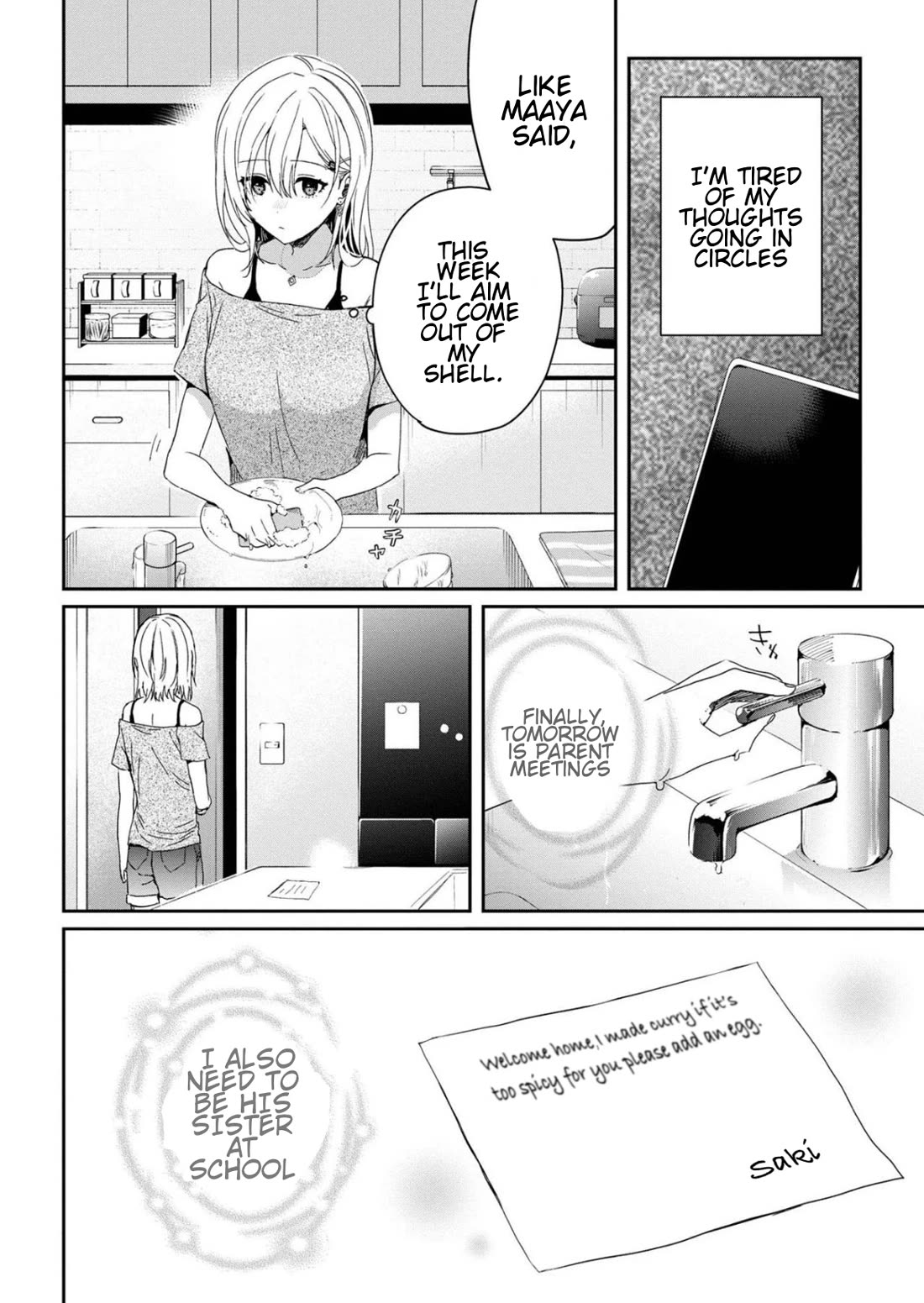 Gimai Seikatsu Chap 20.1 - Next Chap 21.1