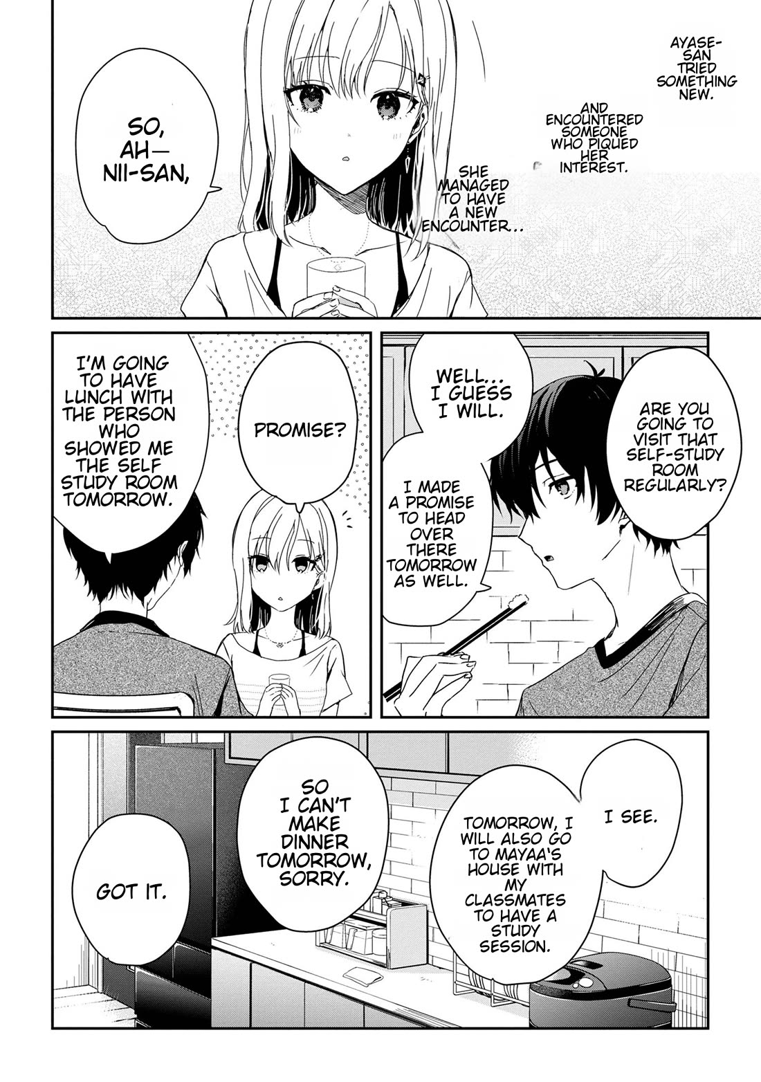 Gimai Seikatsu Chap 22.1 - Next Chap 23.1