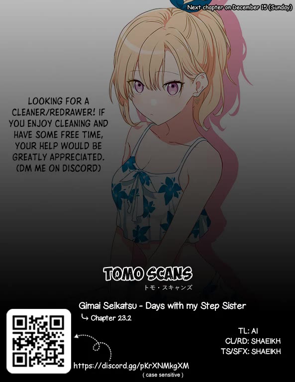 Gimai Seikatsu Chap 23.2 - Next Chap 24.2