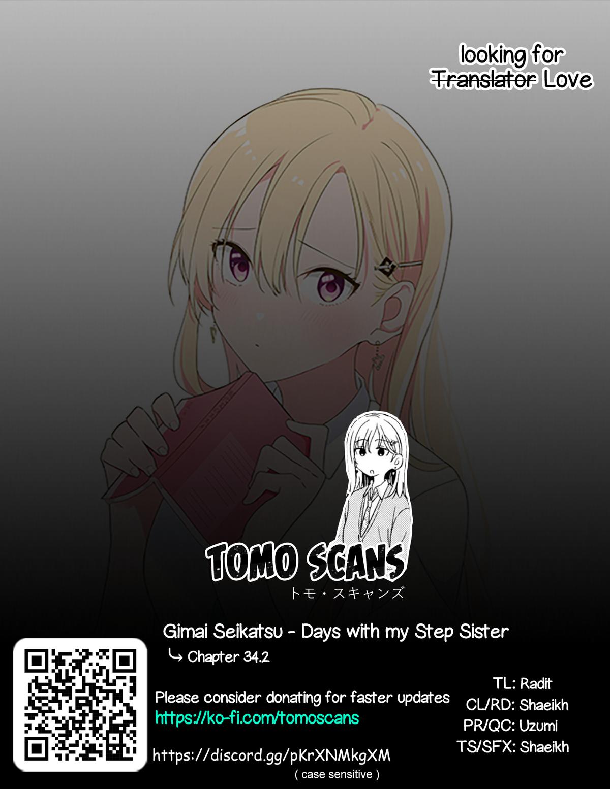 Gimai Seikatsu Chap 34.2 - Next Chap 35.2