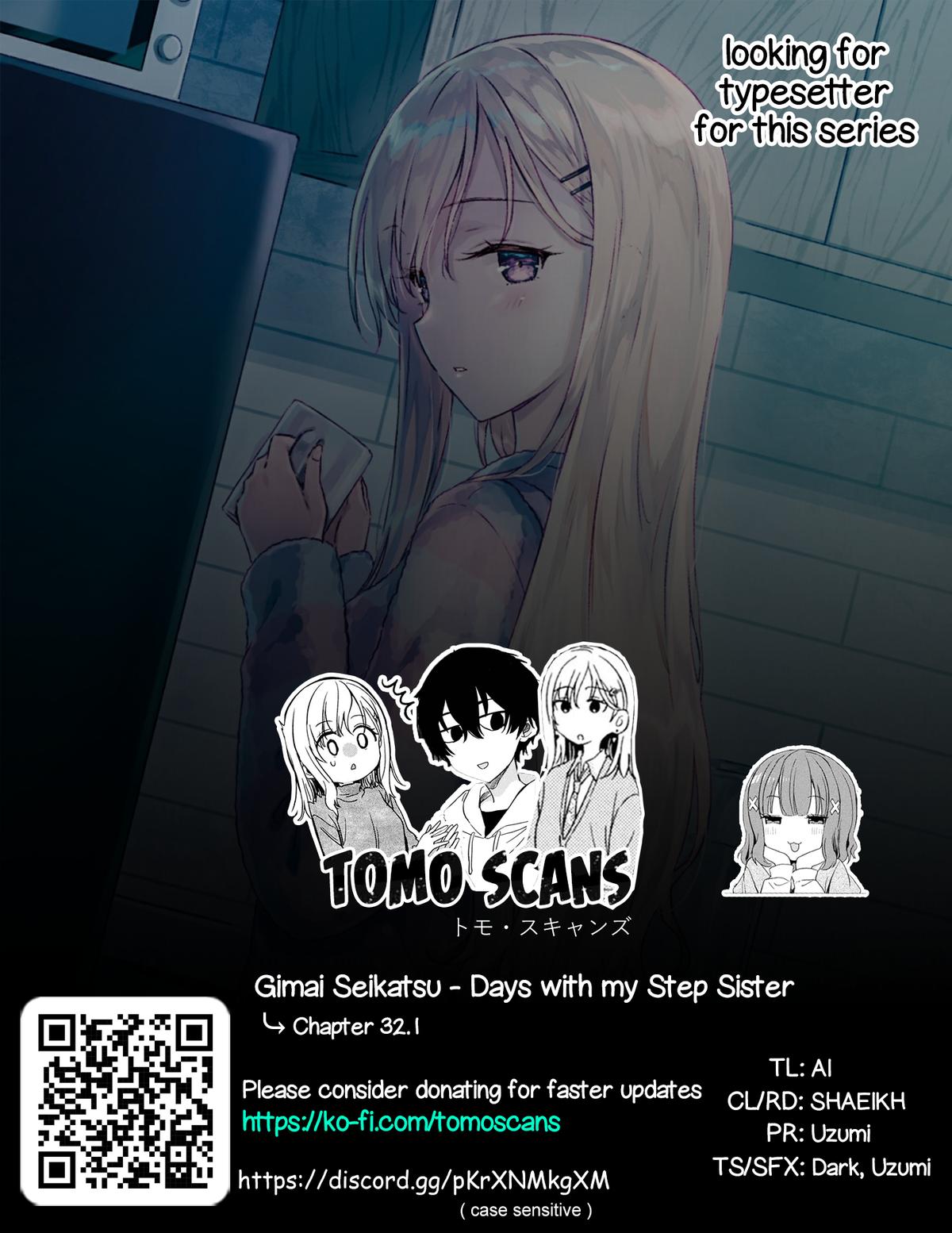 Gimai Seikatsu Chap 32.1 - Next Chap 33.1