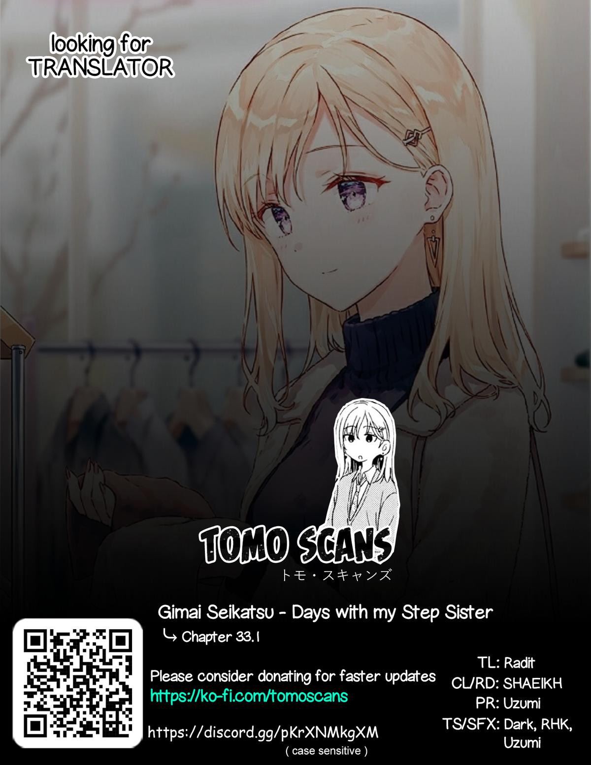Gimai Seikatsu Chap 33.1 - Next Chap 34.1