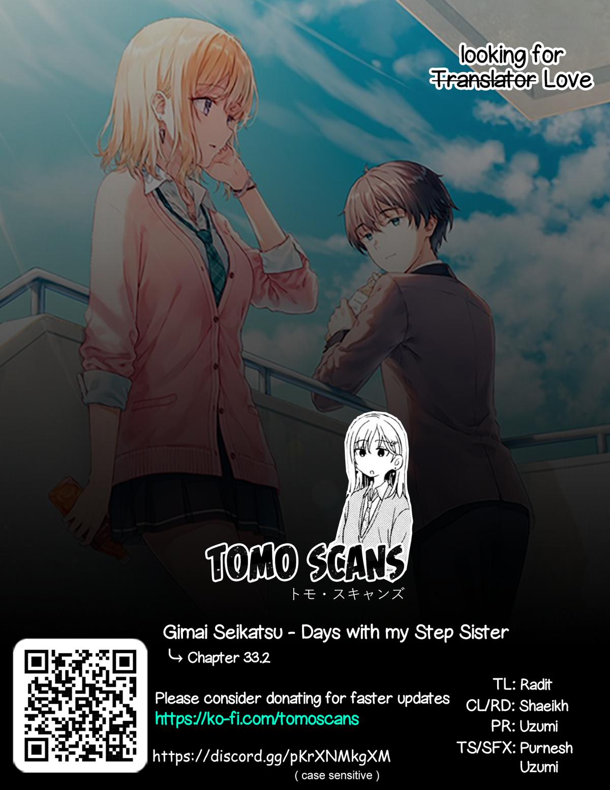 Gimai Seikatsu Chap 33.2 - Next Chap 34.2