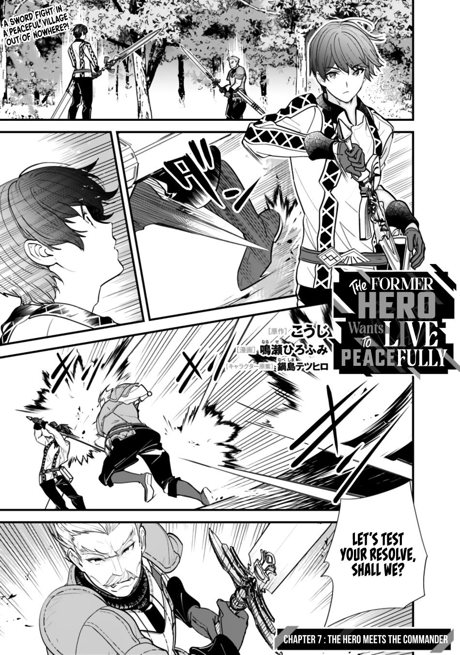 Moto Yuusha wa Shizuka ni Kurashitai Chap 7 - Next Chap 8