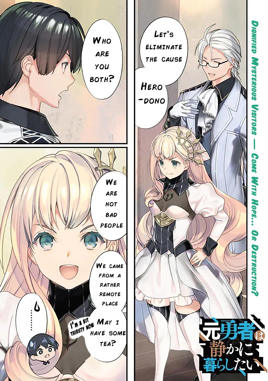 Moto Yuusha wa Shizuka ni Kurashitai Chap 9 - Next Chap 10