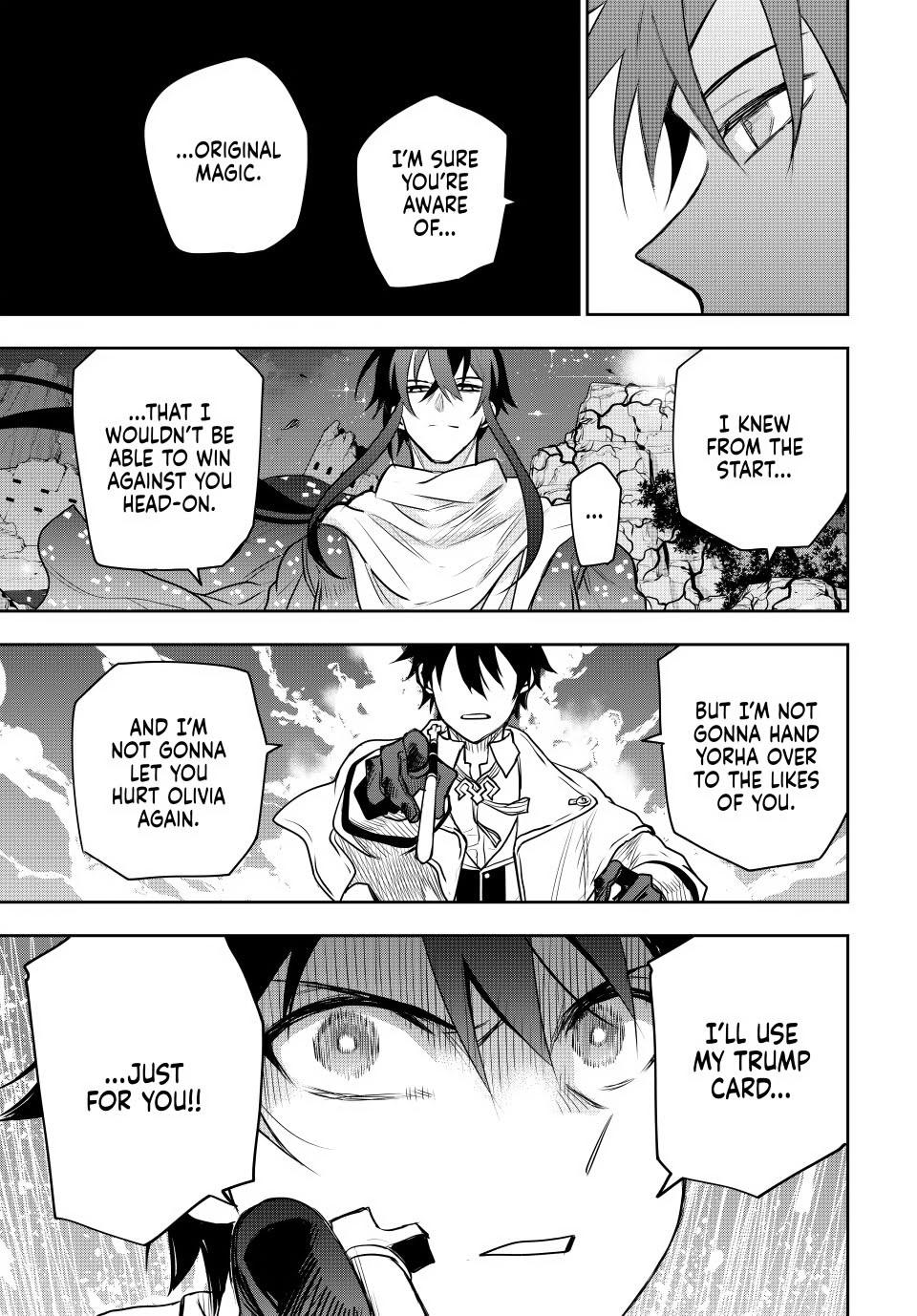 Mikata ga Yowasugite Hojo Mahou ni Tesshiteita Kyuutei Mahoushi, Tsuihou sarete Saikyou wo Mezashimasu Chap 44 - Next Chap 45