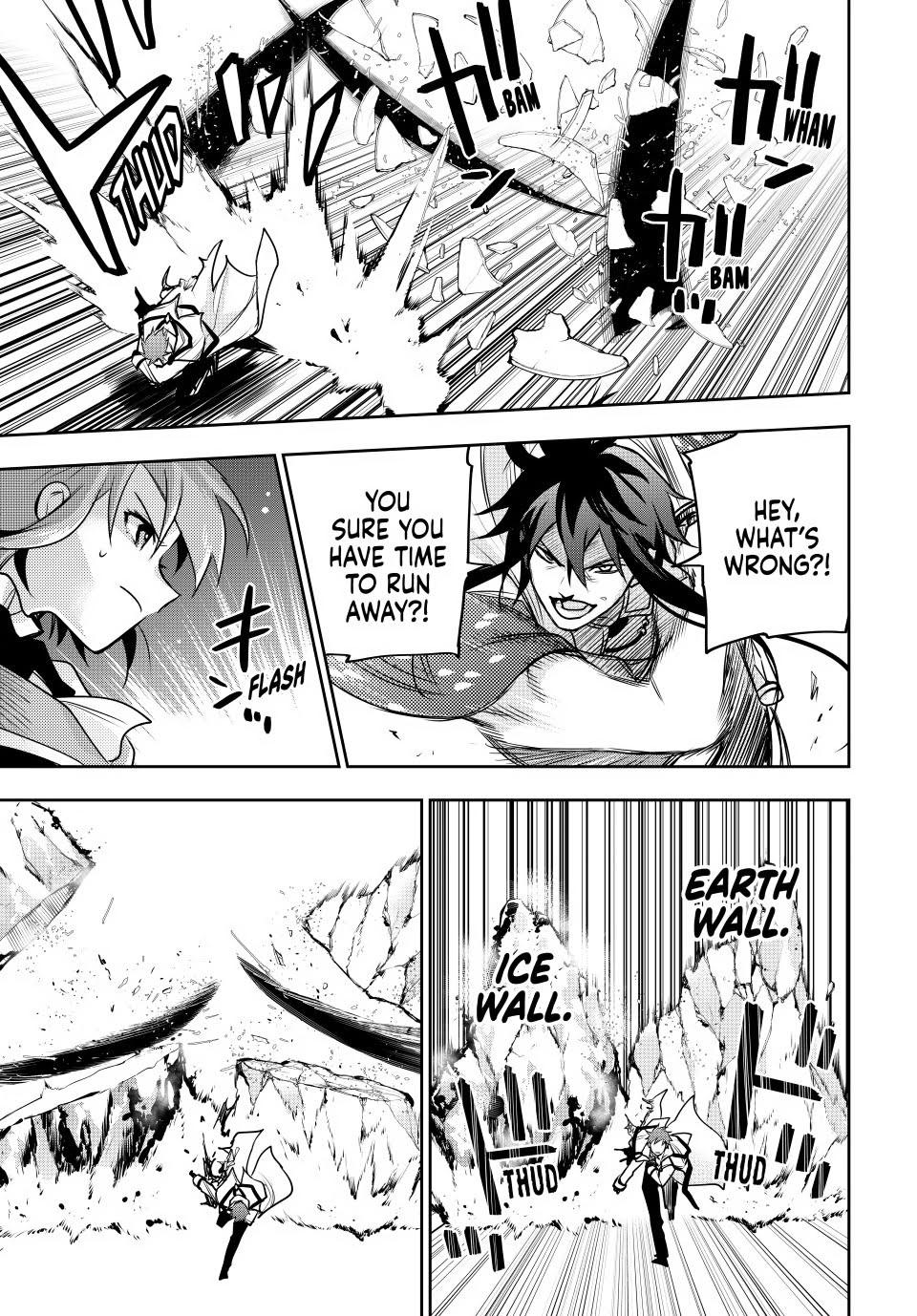 Mikata ga Yowasugite Hojo Mahou ni Tesshiteita Kyuutei Mahoushi, Tsuihou sarete Saikyou wo Mezashimasu Chap 46 - Next Chap 47