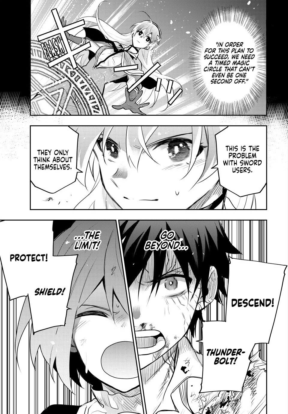 Mikata ga Yowasugite Hojo Mahou ni Tesshiteita Kyuutei Mahoushi, Tsuihou sarete Saikyou wo Mezashimasu Chap 49 - Next Chap 50