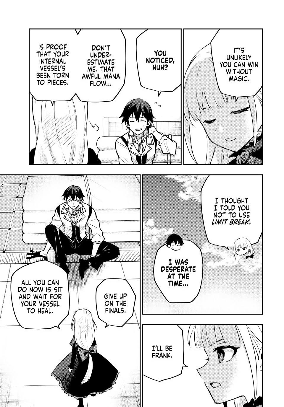 Mikata ga Yowasugite Hojo Mahou ni Tesshiteita Kyuutei Mahoushi, Tsuihou sarete Saikyou wo Mezashimasu Chap 57 - Next Chap 58