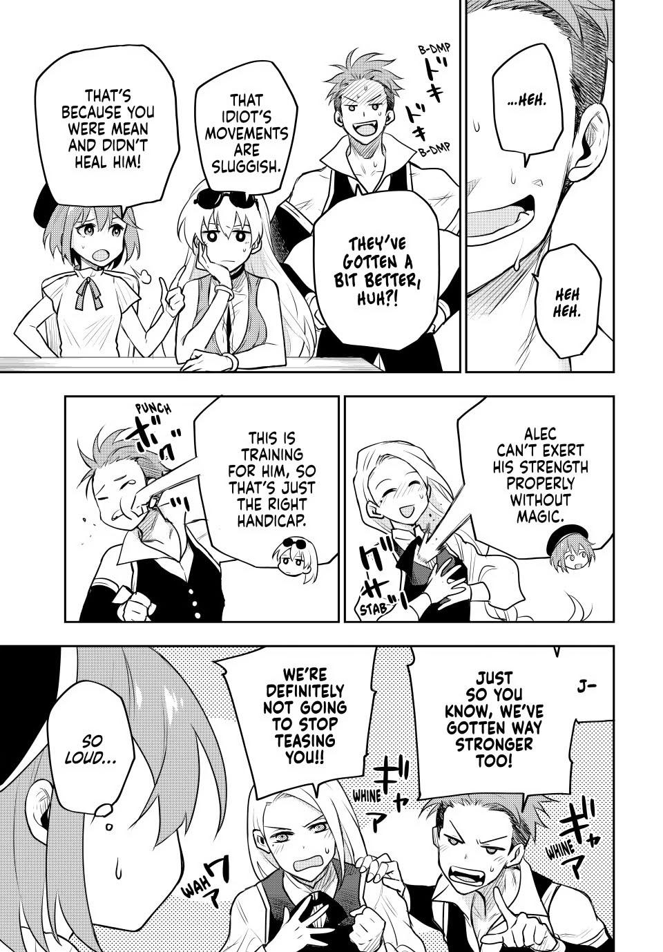 Mikata ga Yowasugite Hojo Mahou ni Tesshiteita Kyuutei Mahoushi, Tsuihou sarete Saikyou wo Mezashimasu Chap 54 - Next Chap 55