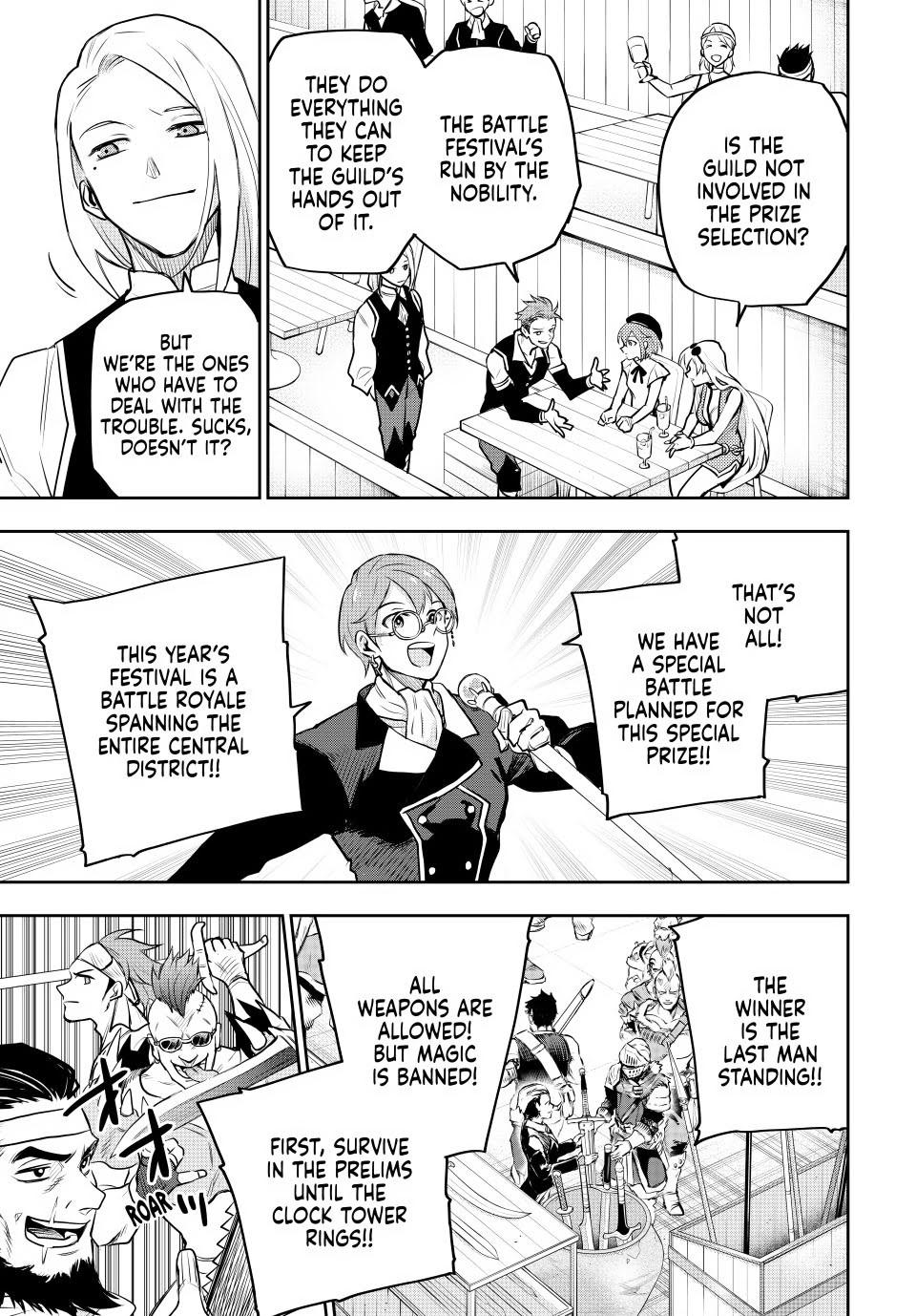 Mikata ga Yowasugite Hojo Mahou ni Tesshiteita Kyuutei Mahoushi, Tsuihou sarete Saikyou wo Mezashimasu Chap 54 - Next Chap 55