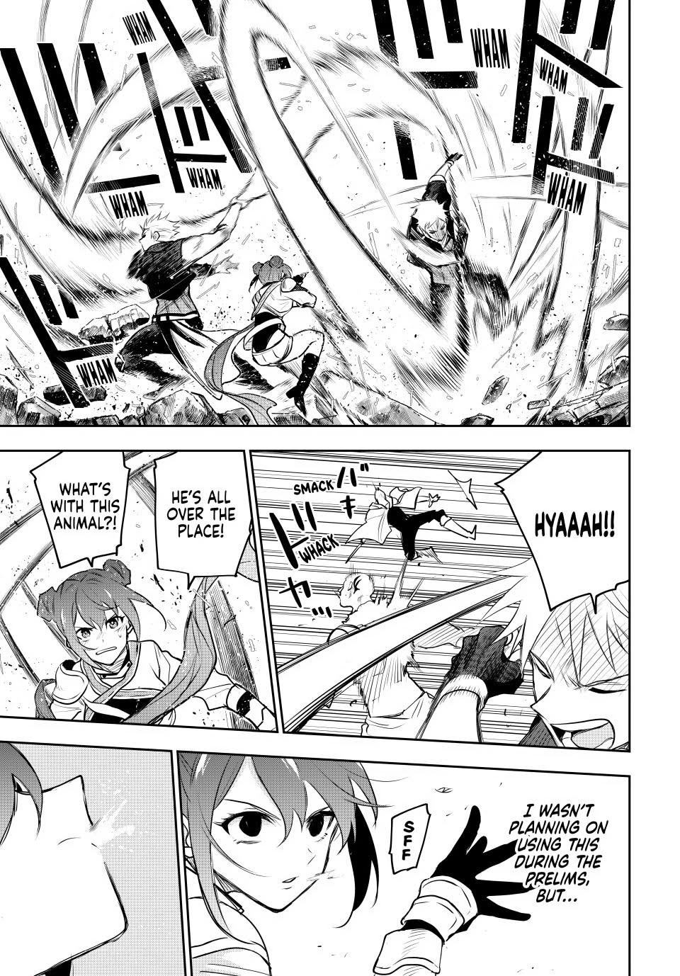 Mikata ga Yowasugite Hojo Mahou ni Tesshiteita Kyuutei Mahoushi, Tsuihou sarete Saikyou wo Mezashimasu Chap 55 - Next Chap 56
