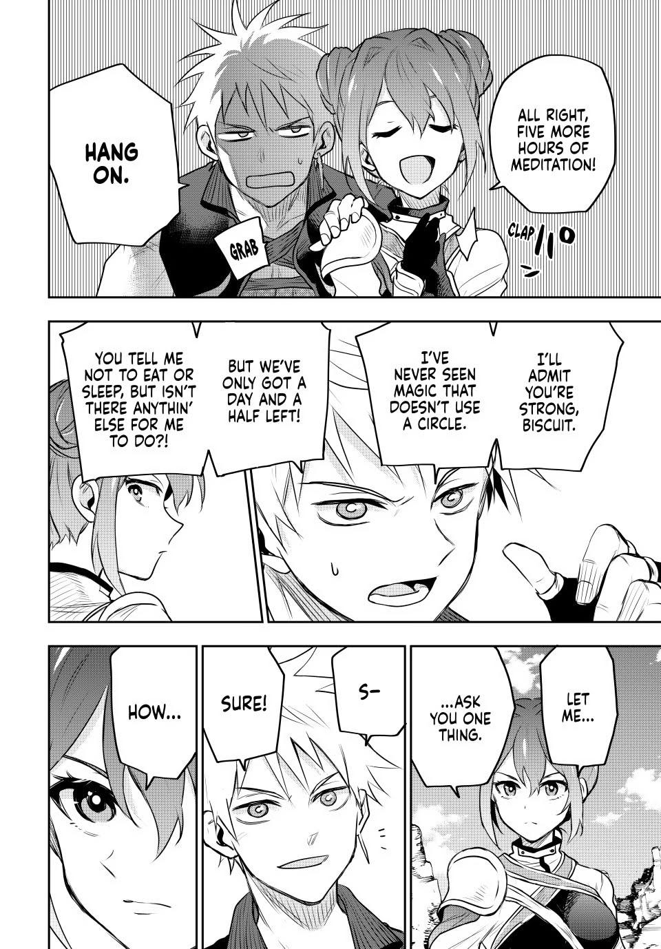 Mikata ga Yowasugite Hojo Mahou ni Tesshiteita Kyuutei Mahoushi, Tsuihou sarete Saikyou wo Mezashimasu Chap 58 - Next Chap 59