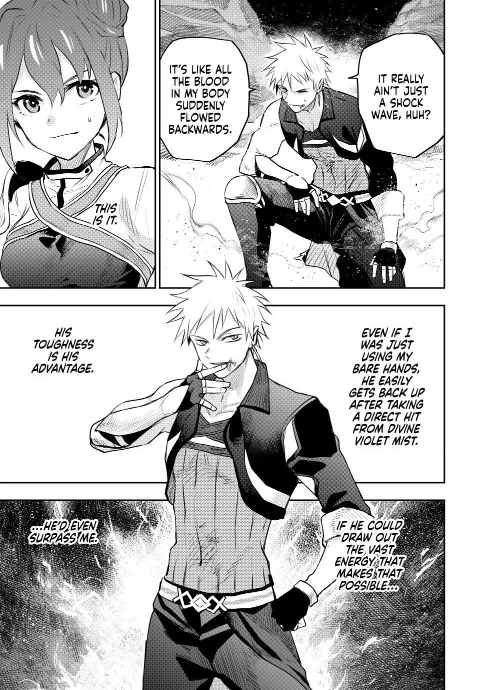 Mikata ga Yowasugite Hojo Mahou ni Tesshiteita Kyuutei Mahoushi, Tsuihou sarete Saikyou wo Mezashimasu Chap 59 - Next Chap 60