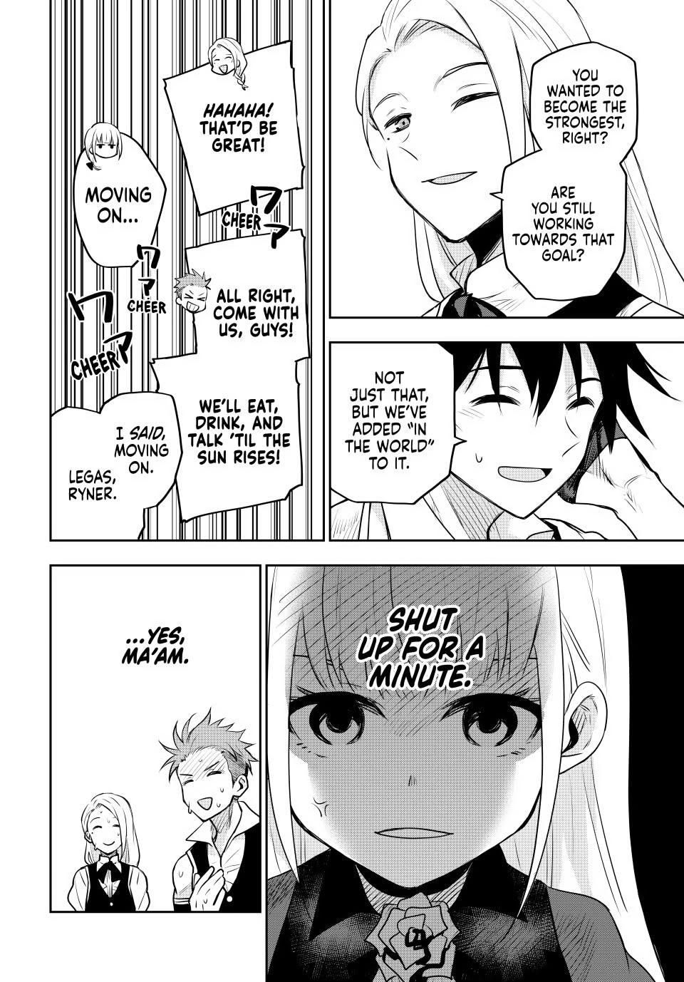 Mikata ga Yowasugite Hojo Mahou ni Tesshiteita Kyuutei Mahoushi, Tsuihou sarete Saikyou wo Mezashimasu Chap 53 - Next Chap 54