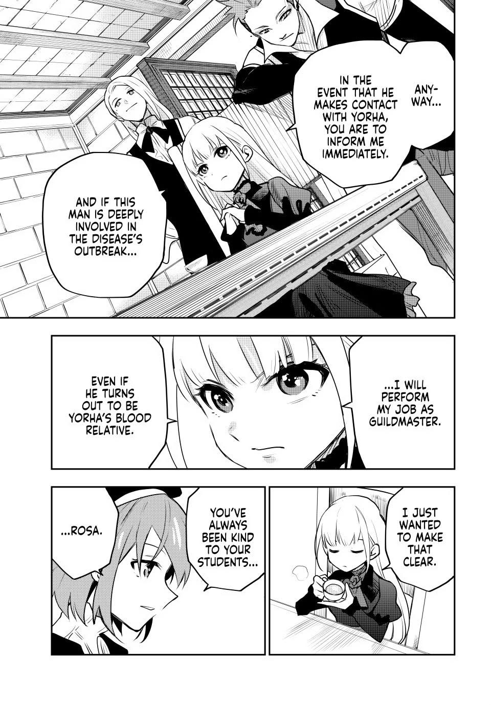 Mikata ga Yowasugite Hojo Mahou ni Tesshiteita Kyuutei Mahoushi, Tsuihou sarete Saikyou wo Mezashimasu Chap 53 - Next Chap 54