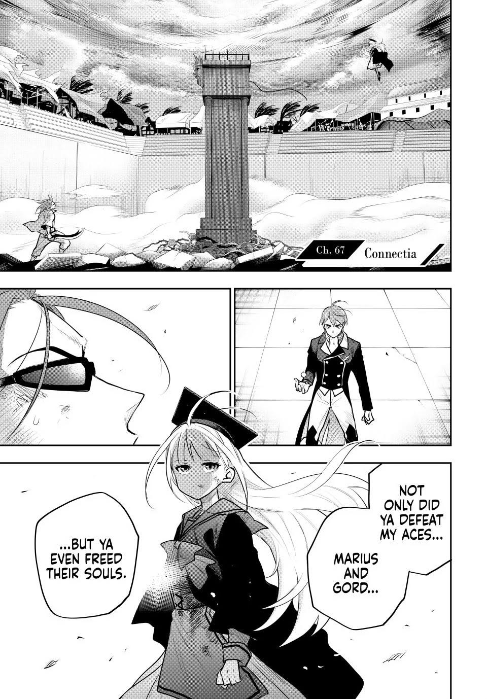 Mikata ga Yowasugite Hojo Mahou ni Tesshiteita Kyuutei Mahoushi, Tsuihou sarete Saikyou wo Mezashimasu Chap 67 - Next Chap 68