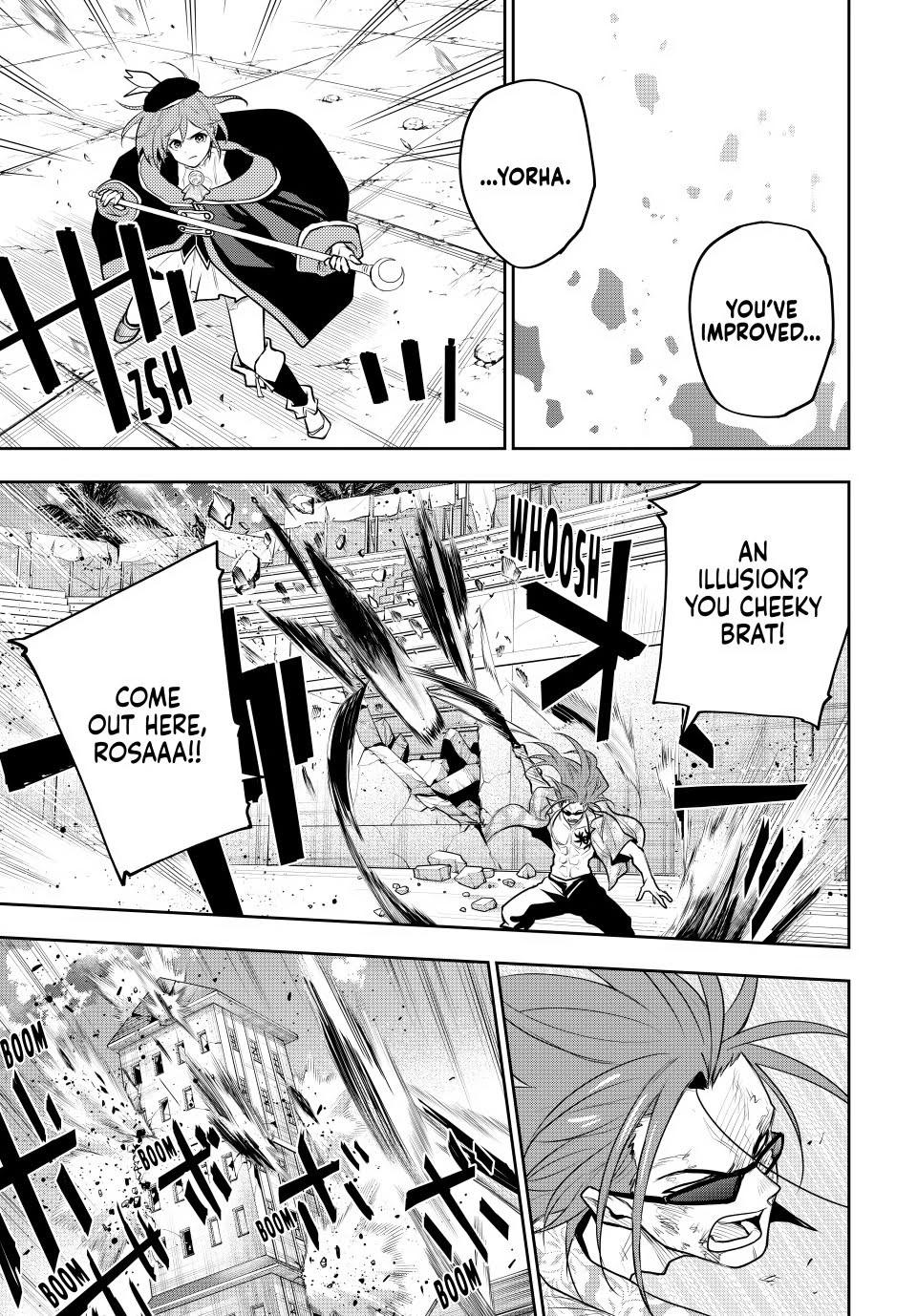 Mikata ga Yowasugite Hojo Mahou ni Tesshiteita Kyuutei Mahoushi, Tsuihou sarete Saikyou wo Mezashimasu Chap 67 - Next Chap 68