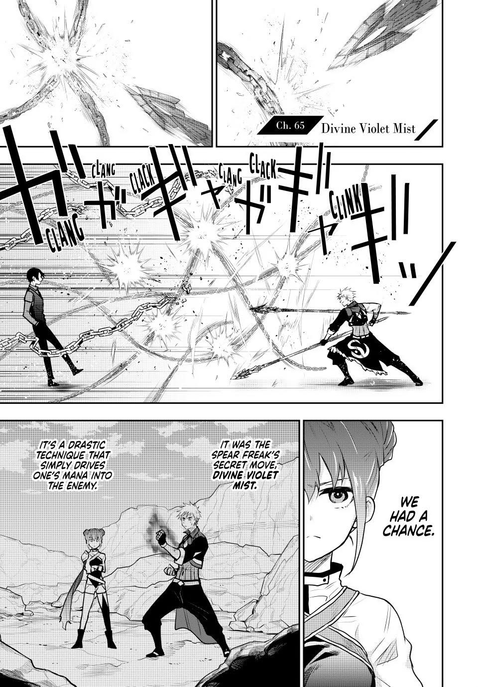 Mikata ga Yowasugite Hojo Mahou ni Tesshiteita Kyuutei Mahoushi, Tsuihou sarete Saikyou wo Mezashimasu Chap 65 - Next Chap 66